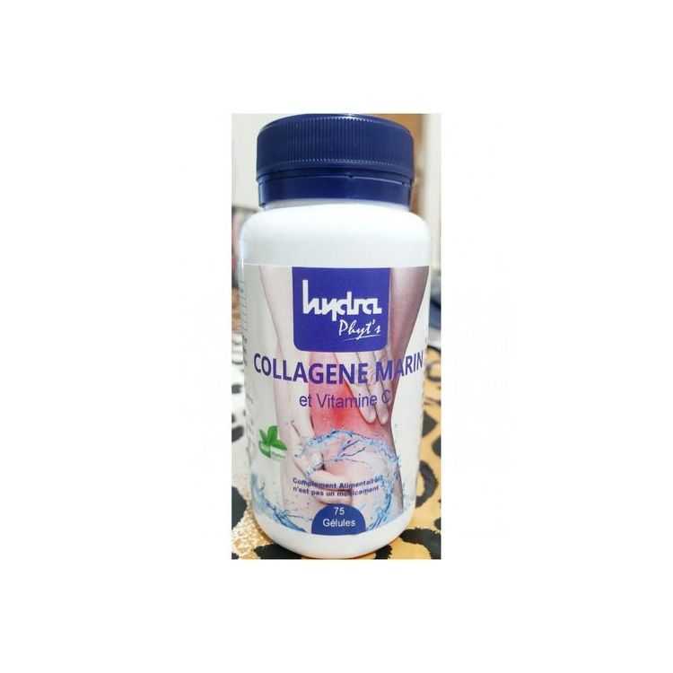 Hydra Plus Collagene Marin et Vitamine C 75 Gélules Hydra Phyt'S