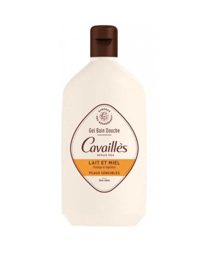 Gel Bain et Douche Lait et Miel Peaux Sensibles 400 ml Rogé Cavaillès