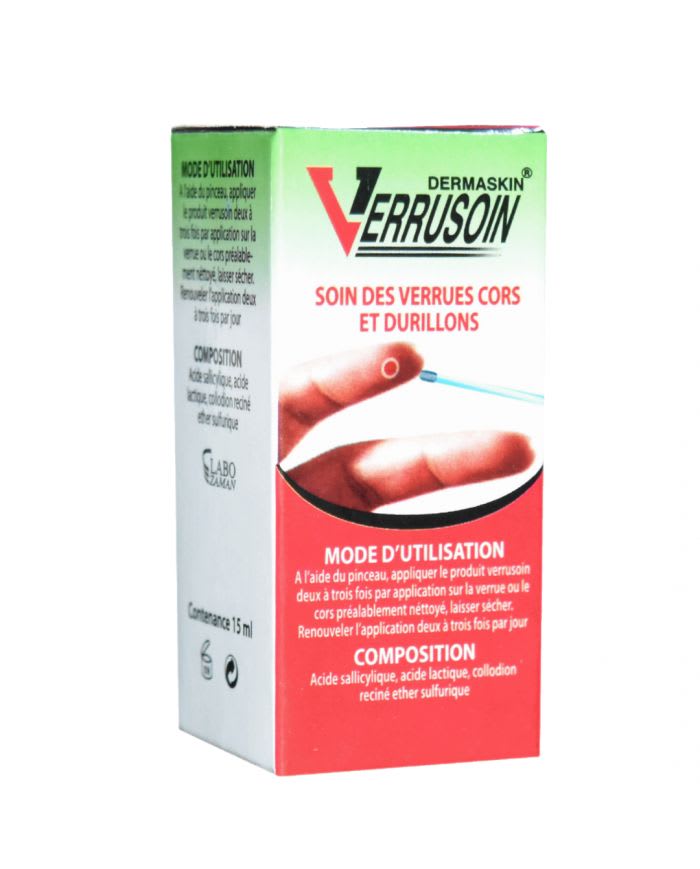 Verrusoin Soin des Verrues Cors et Durillons Dermaskin