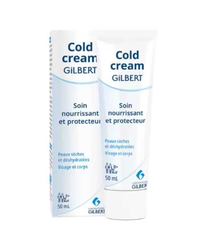 Cold Cream 50 ml Soin Nourissant et Protecteur Gilbert