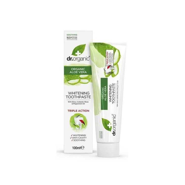 Dentifrice à L'Aloe Vera 100 ml Dr Organic