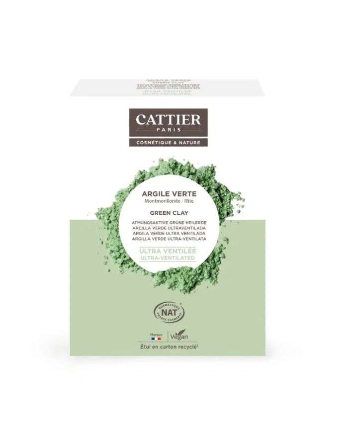Argile Verte Ultra Ventilee 250 g Cattier
