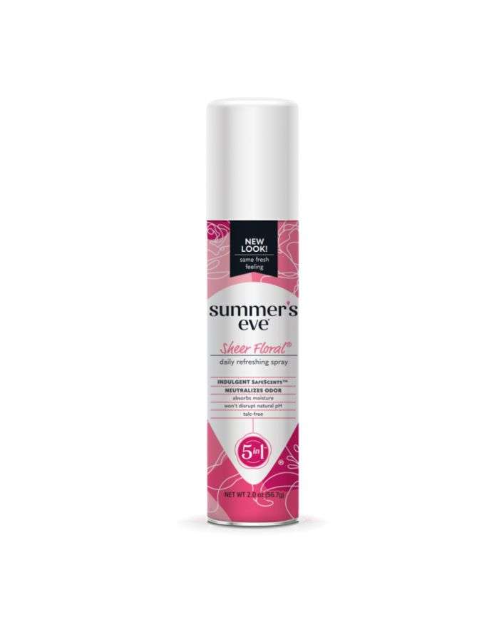 Sheer Floral Spray Rafraichissant Quotidien 5 en 1 Summers Eve