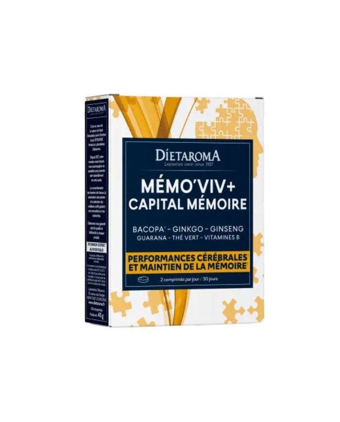 Memo Viv Capital Memoire 60 Comprimés Dietaroma