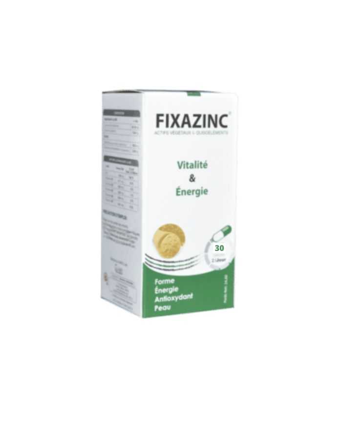Fixazinc Vitalite et Énergie 30 Gélules Fixa