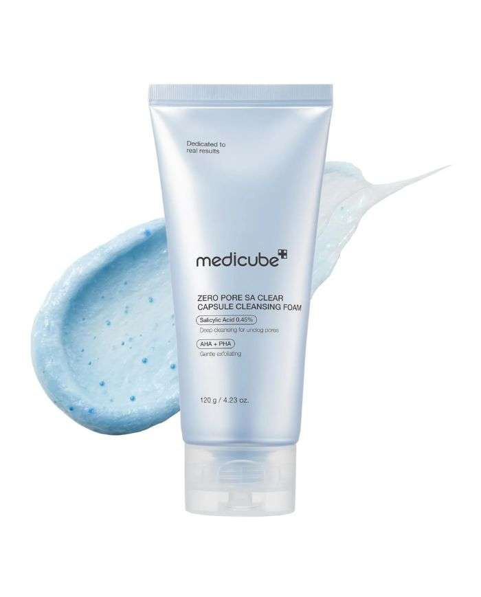 Zero Pore Sa Clear Capsule Cleansing Foam 120 g Medicube