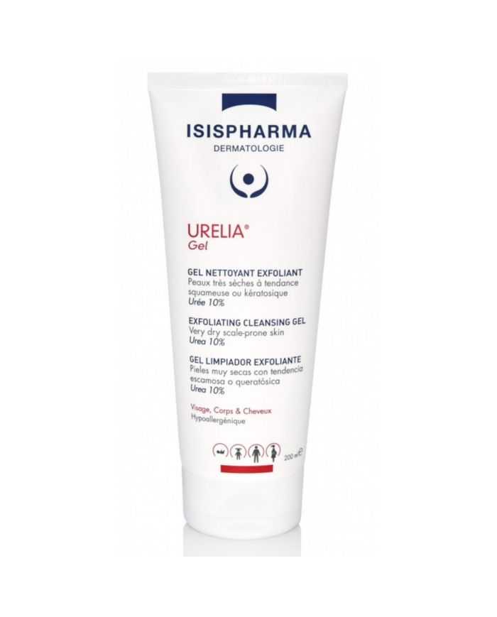 Urelia Gel Nettoyant Exfolliant 200 ml Isispharma
