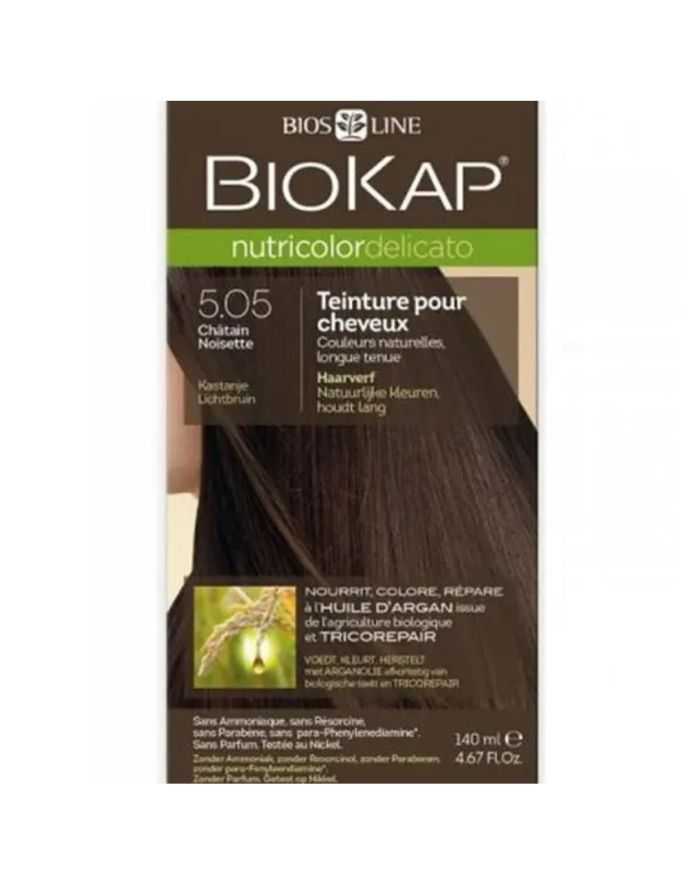 Nutricolor Delicato 5.05 Chatain Noisette Biokap