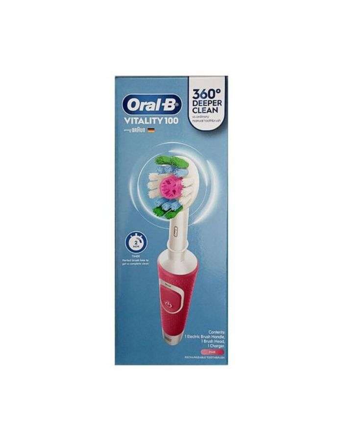Vitality 100 Brosse à Dents Electrique Rose Oral B