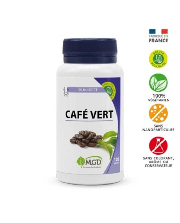 Mgd Cafe Vert - 120 Gélules Mgd Nature