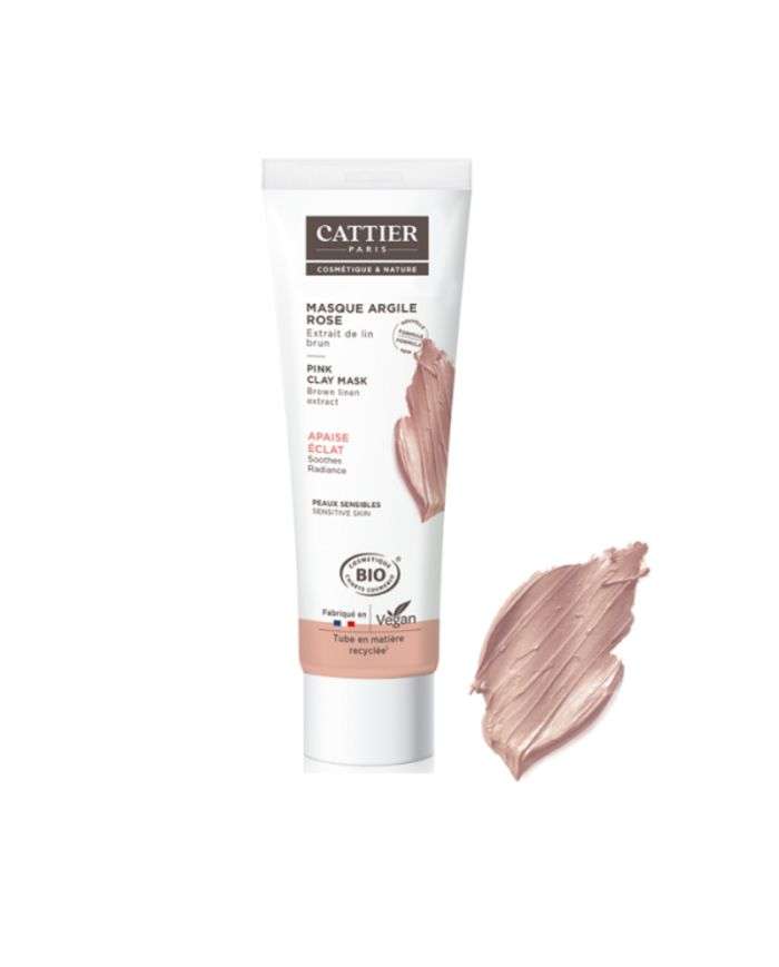 Masque Argile Rose 100 ml Cattier