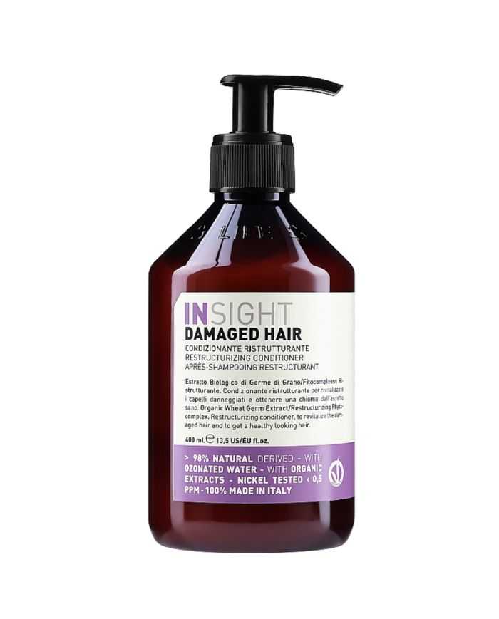 Damaged Hair Après Shampooing Restructurant 400 ml Insight