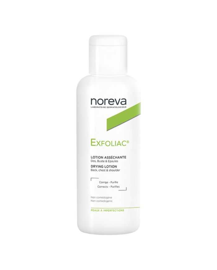 Exfoliac Lotion Assechante Dos Buste et Epaules 125 ml Noreva