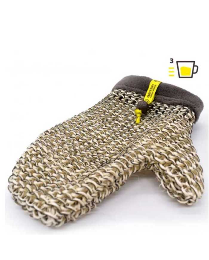 Coffee O Clock Gant Exfoliant en Sisal Niveau 3 Ref 22267 Beter