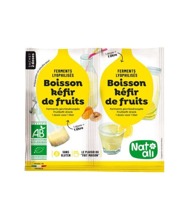 Ferment Preparation Kefir de Fruit 2*5 g Natali