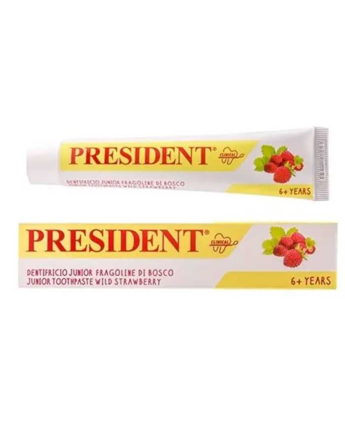 Dentifrice Junior 6+ Fraise President