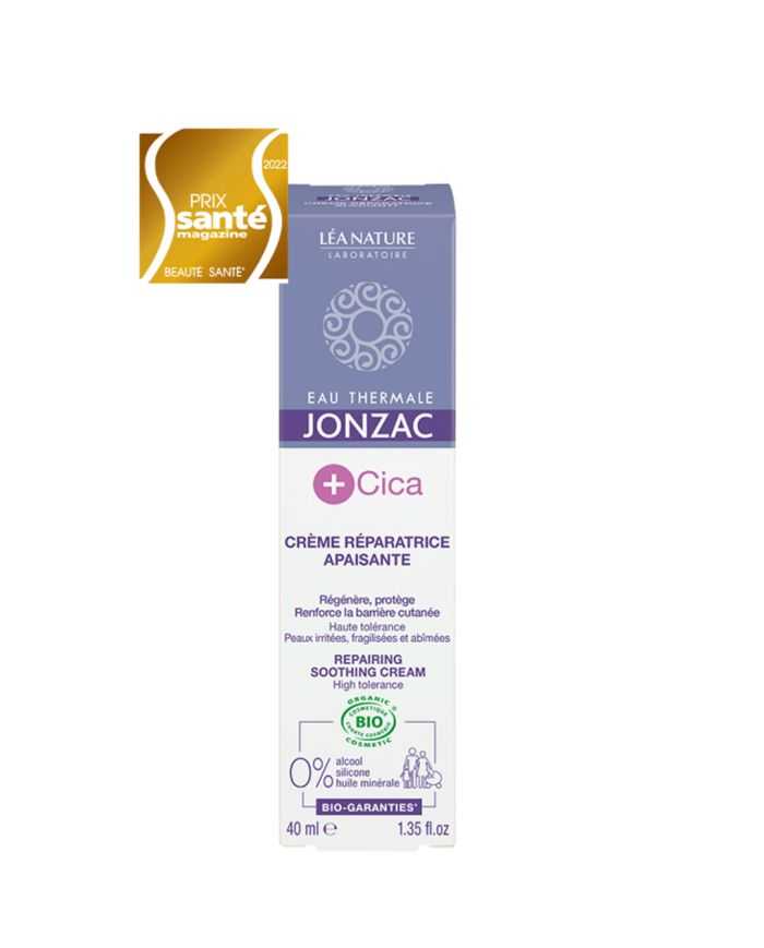 Eau Thermale Jonzac + Cica Crème Réparatrice Apaisante 40 ml Lea Nature