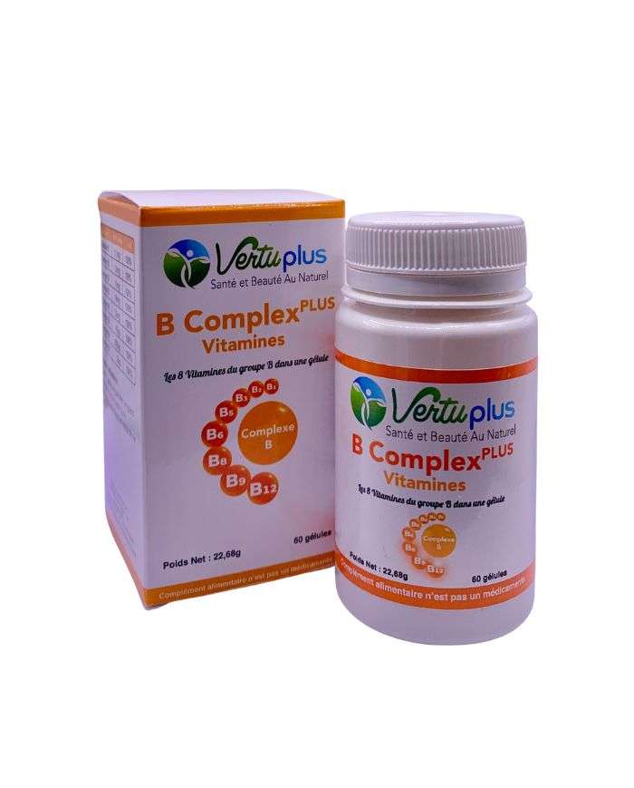 Vertuplus B Complex Plus Vitamine 60 Gélules Vertu Plus