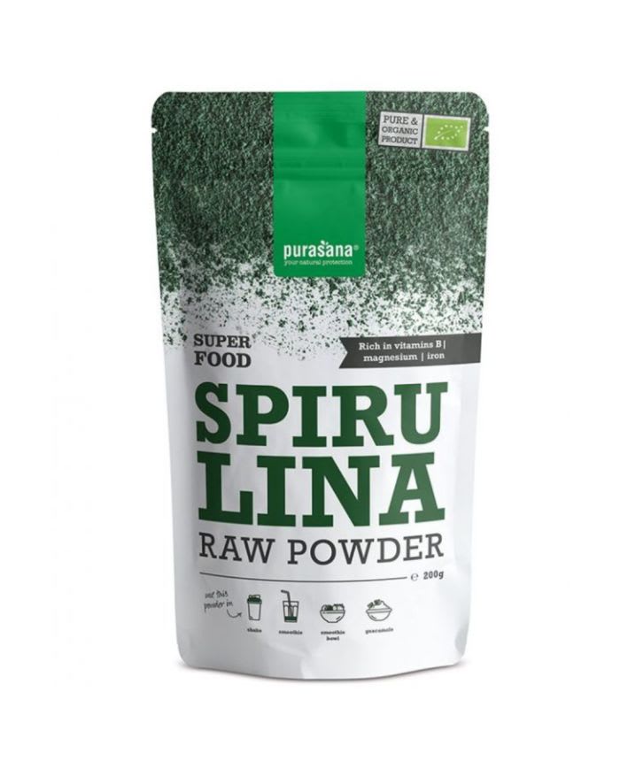 Spirulina Raw Powder 200 g Purasana
