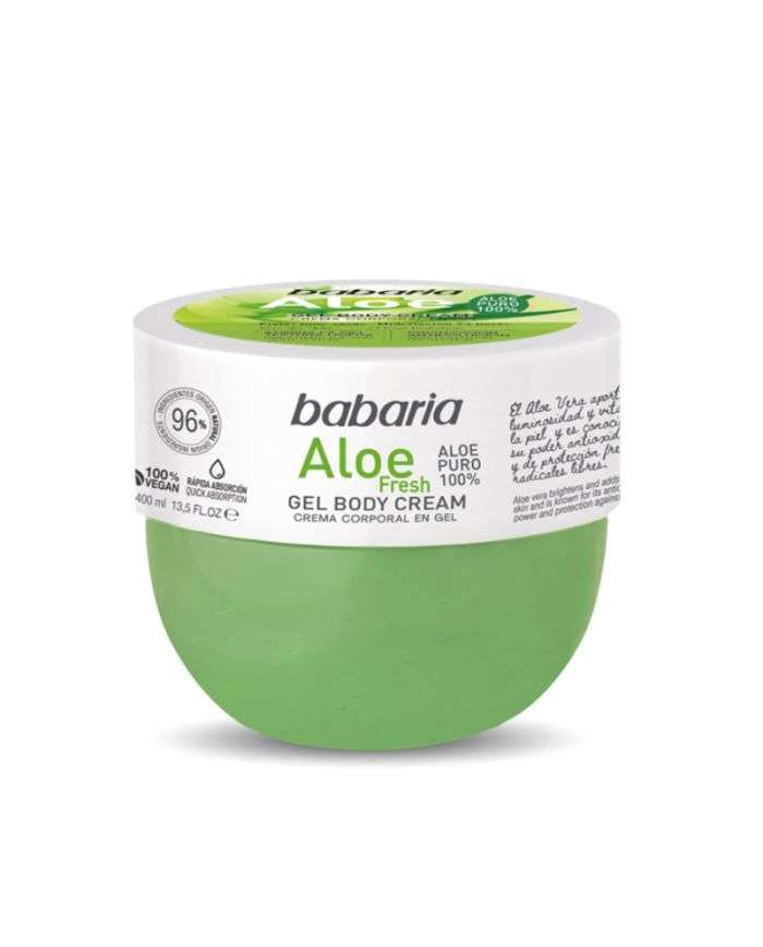 Crème Corporelle Après Soleil Fraîche à L'Aloe Vera 400 ml Babaria