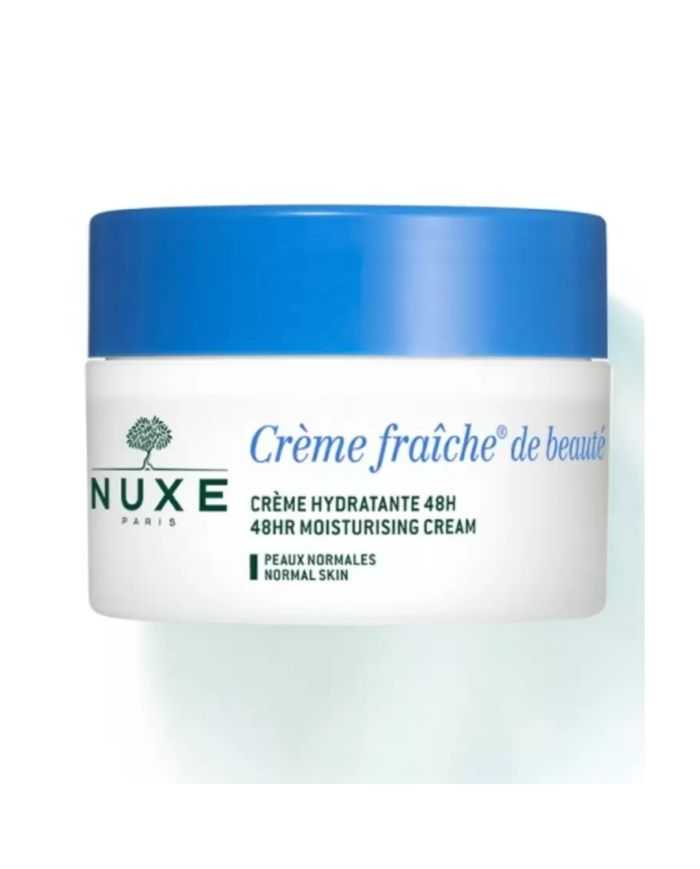 Crème Fraîche de Beaute Repulpante et Hydratante Peaux Normale 48H 50 ml Nuxe