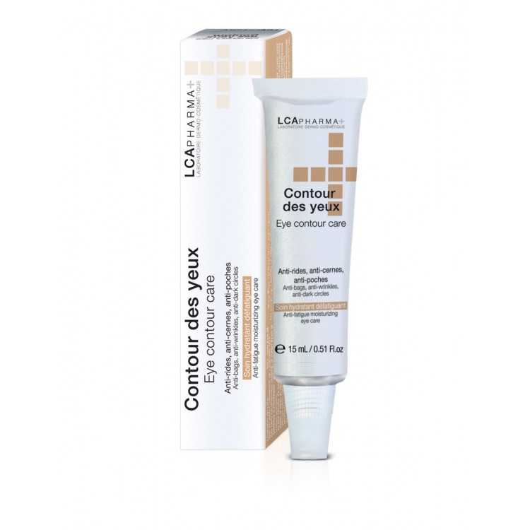 Lca Pharma Gel Contour des Yeux Soin Hydratant Défatiguant 15 ml Lca-Pharma