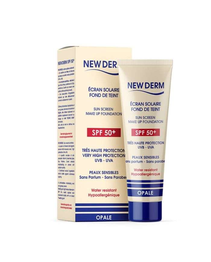 Crème Solaire SPF 50+ Opale 50 ml New Derm