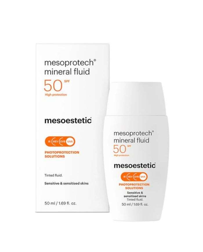 Mesoprotech Mineral Fluid SPF 50 Teinte 50 ml Mesoestetic