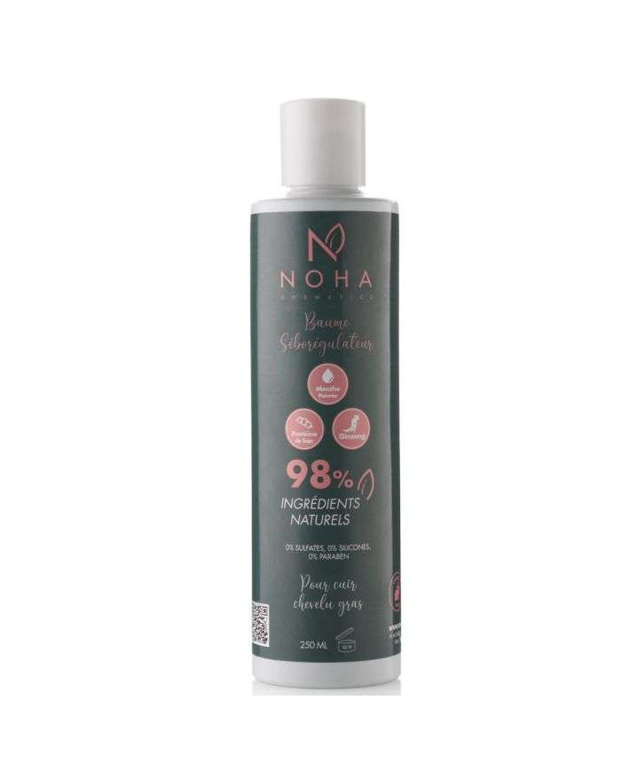 Baume Seboregulateur pour Cuir Chevelu Gras 250 ml Noha Cosmetics