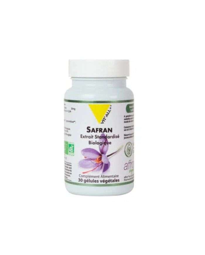 Vitall + Safran 30 Gélules Vegetales Vit'All+