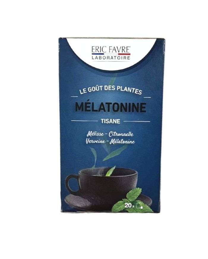 Le Goût des Plantes Tisane Melatonine 20 Sachets Eric Favre
