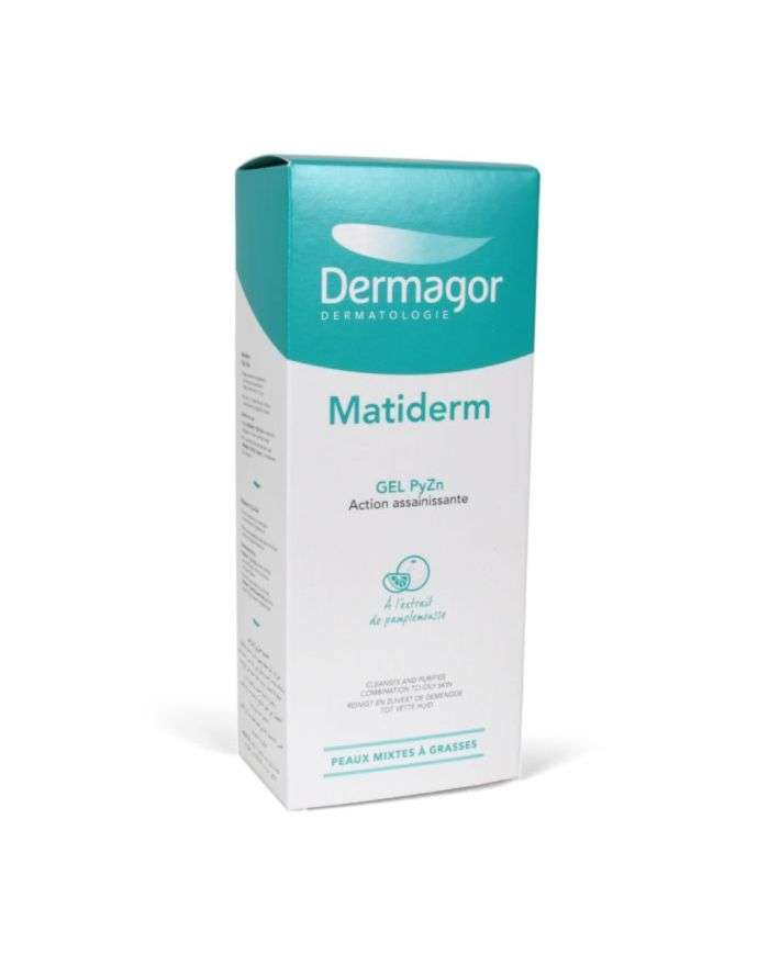 Matiderm Gel Pyzn Action Assainissante 200 ml Dermagor