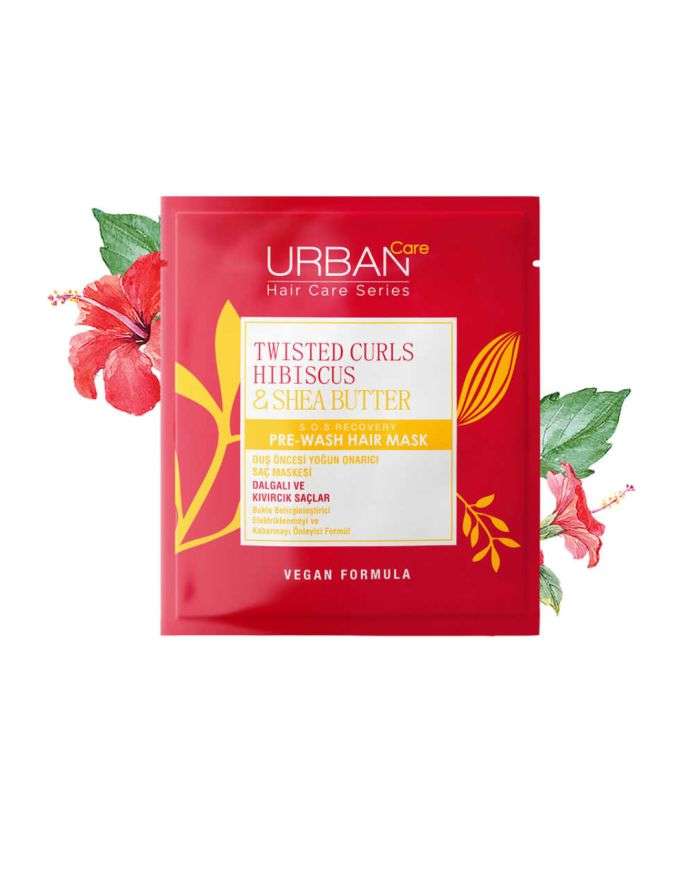 Twisted Curls Hibiscus et Beurre de Karite Masque 50 ml Urban Care