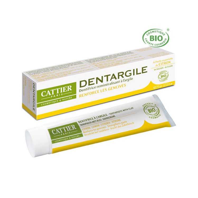 Dentargil Citron Bio 75 ml Cattier