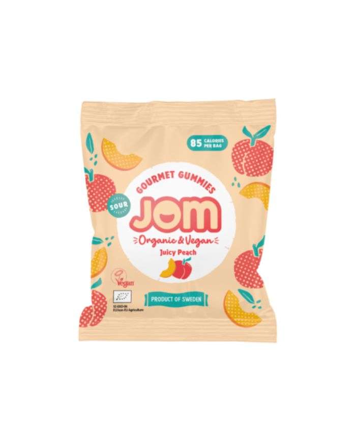 Gourmet Gummies Juicy Peach 25 g Jom