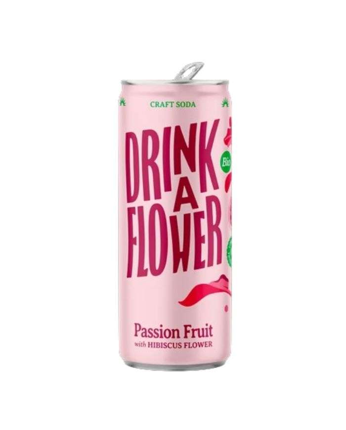 Botanical Lemonade Serenity Passion Fruit Withe Hibiscus Flower 25 CL Drink a Flower