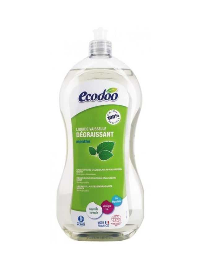 Liquide Vaisselle Degraissant Menthe 500 ml Ecodoo