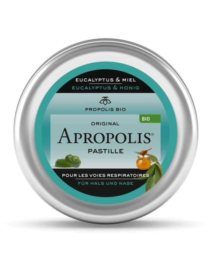 Original Pastilles Apropolis Miel D'Eucalyptus Boite de 40 g - Bio Lemon Pharma