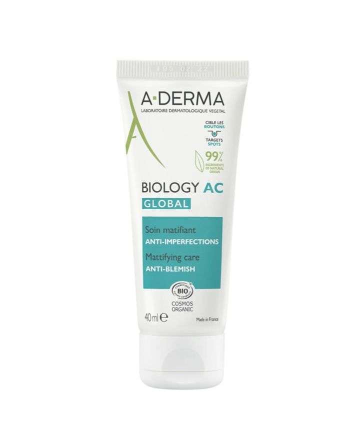 Aderma Biology AC Global Soin Matifiant Anti Imperfections 40 ml A-Derma