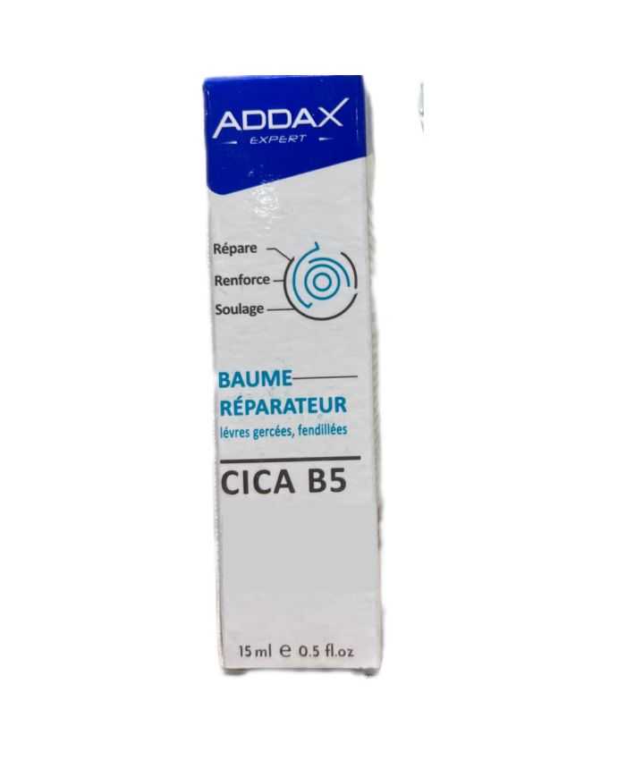 Cica B5 Baume Réparateur Lèvres 15 ml Addax