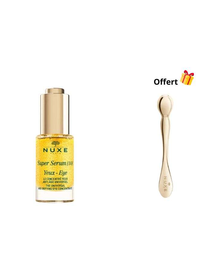 Offre Super Sérum 10 Yeux 15 ml + Roller Contour Yeux Offert Nuxe