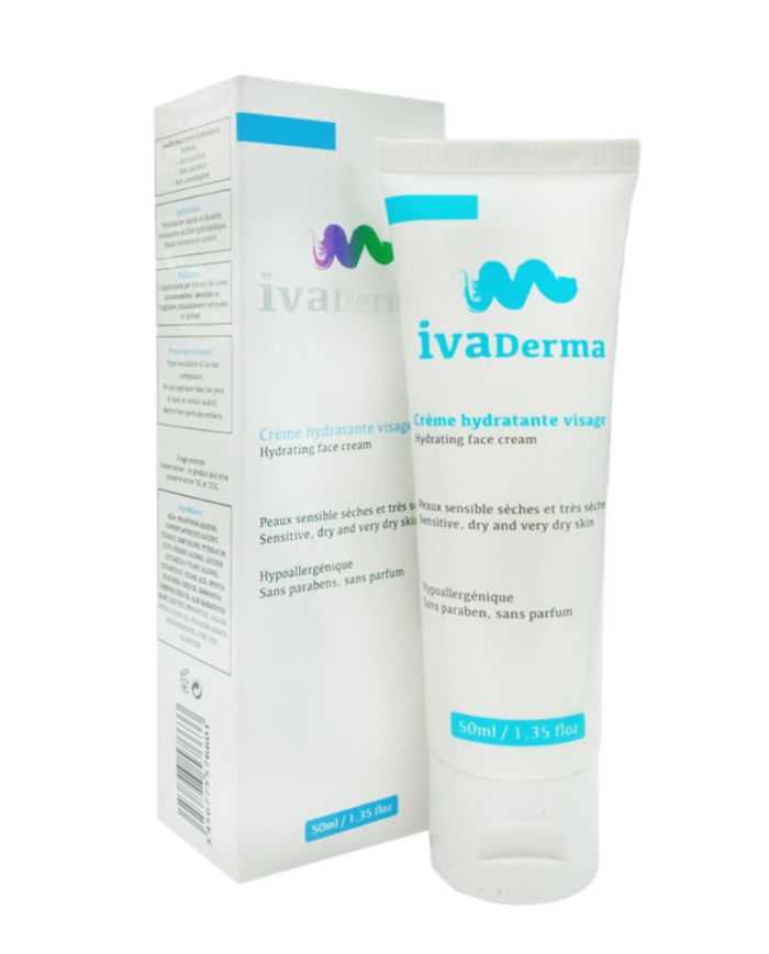 Crème Hydratante Visage 50 ml Ivaderma