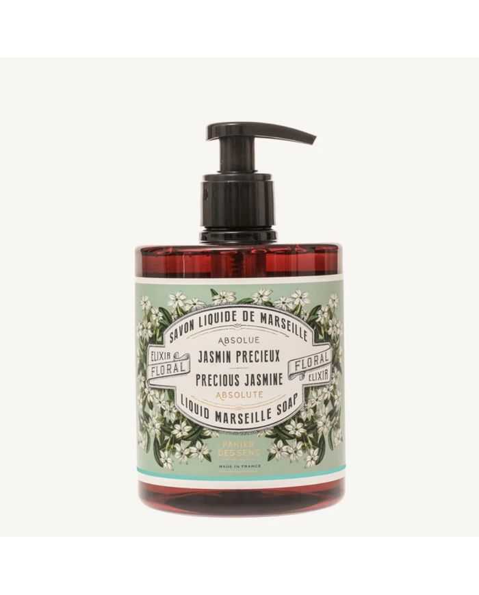 Savon Liquide de Marseille Jasmin Precieux 500 ml Panier des Sens