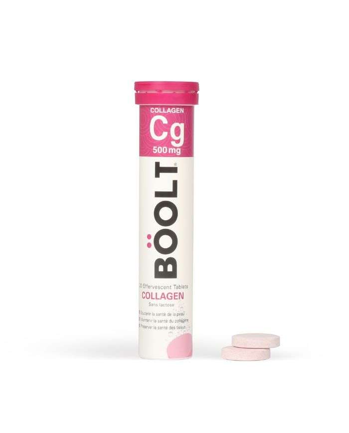 Collagen Cg 500 mg 20 Effervescent Tablets Boolt