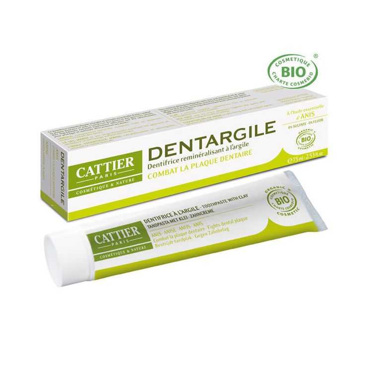 Dentargile à L'Huile Essentielle D'Anis 75 ml Cattier