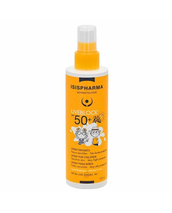 Uveblock Spray Enfants SPF 50 200 ml Isispharma