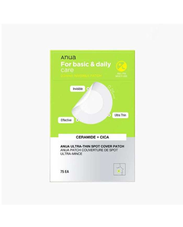 Ultra Thin Spot Cover Patch 75 Unités Anua