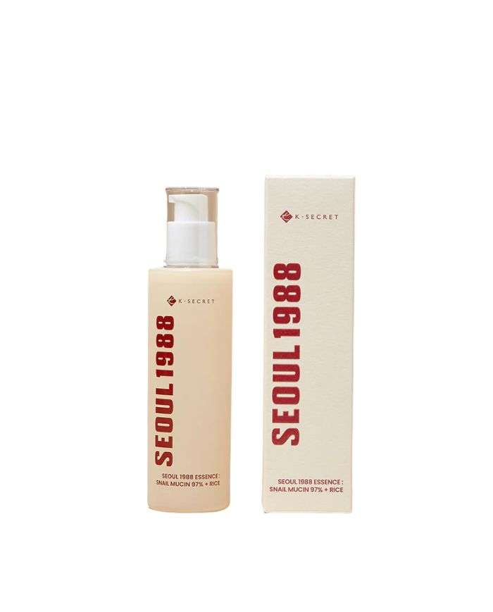 K Secret Seoul 1988 Essence Snail Mucin 97 + Rice 100 ml K-Secret