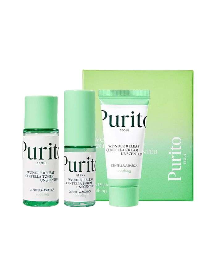 Wonder Releaf Centella Mini Kit Unscented Purito