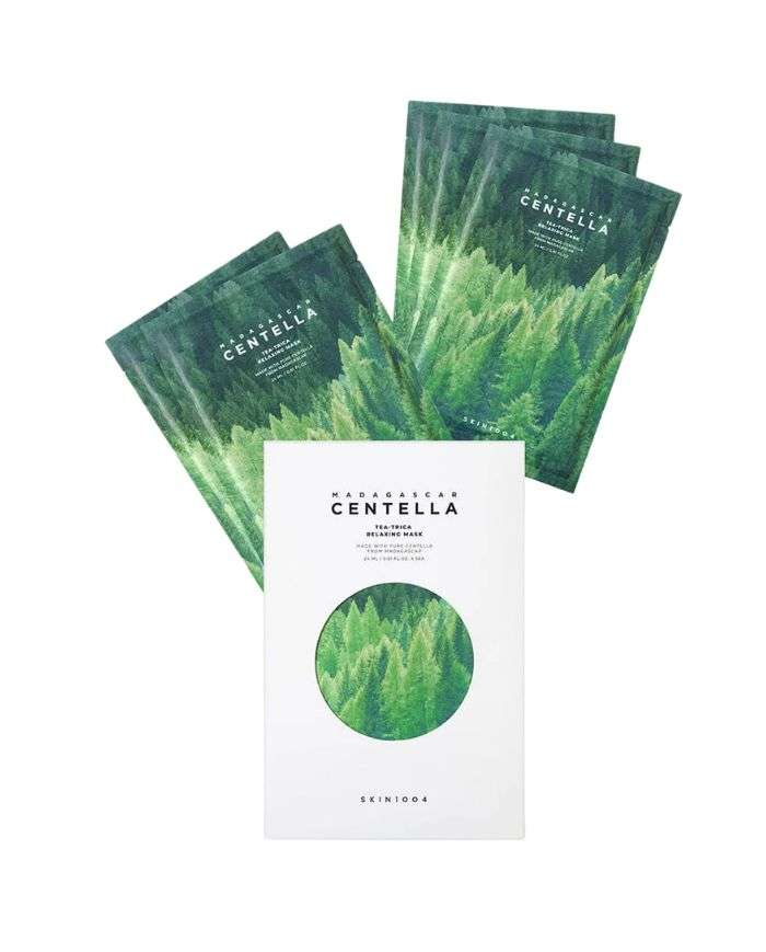 Madagascar Centella Tea Trica Relaxing Mask X 5 Unités SKIN1004